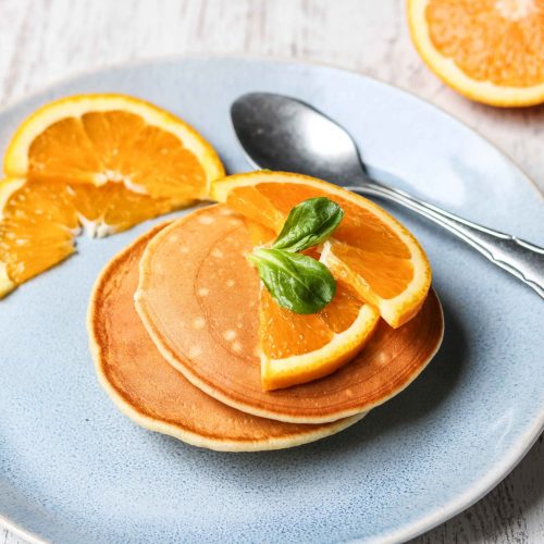 PROTEIN ORANGE PANCAKES